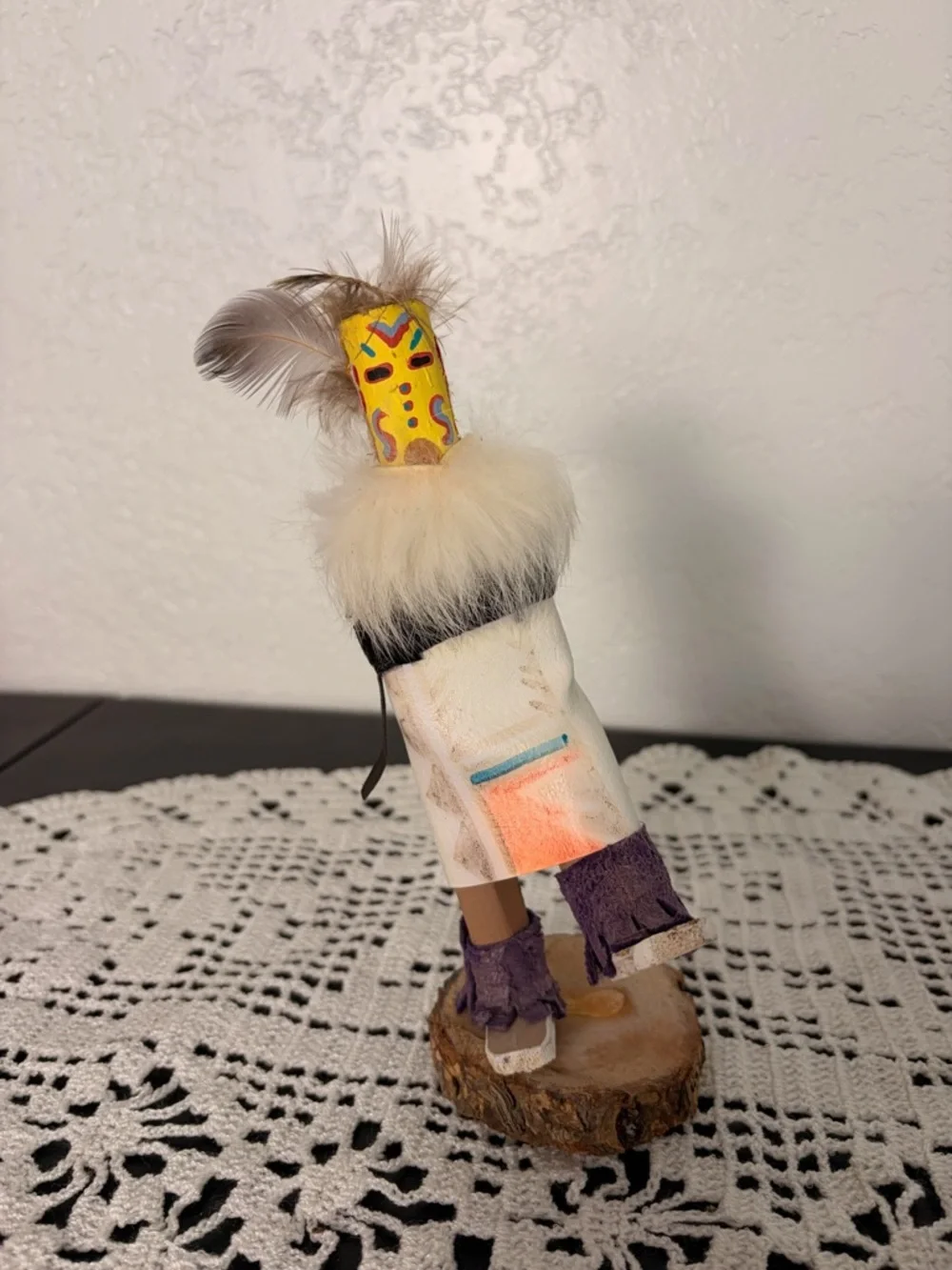 🪶✨ Vintage 3-Piece Hopi Kachina Doll Set – Hand Painted Wood ✨🪶 - Picture 4 of 11